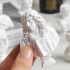 Miniature Desktop Ornament Home Decor Gypsum Portraits Greek Mythology Figurine Famous Sculpture Plaster Bust Statue Lootquake LLC