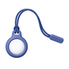 1pc Secure Holder with Strap for Apple Airtag Case Anti-scratch Keychain  Protective Cover Bumper Case With Strap Lootquake LLC