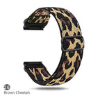 Garmin Elastic Nylon Band - Stylish, Comfortable - QuickFit BandsCo Straps