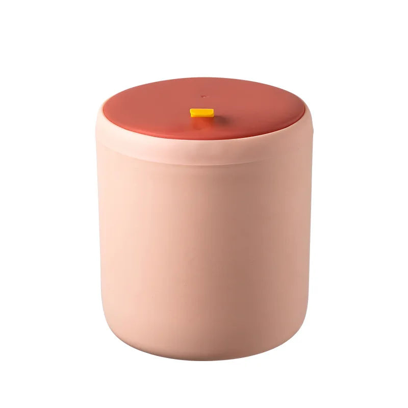 Mini Trash Can Waste Bins Desktop Garbage Basket Home Table Plastic Trash Can Office Supplies Dustbins Sundries Barrel Box Lootquake LLC
