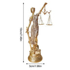 Goddess Statue Resin Sculpture Figurine Retro Witch Statue Goddess Spiritual Figurine Craft Art Statue for Home Decoration Lootquake LLC