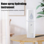 Mini Nano Mist Sprayer Cooler Facial Steamer Humidifier USB Rechargeable Face Moisturizing Nebulizer Beauty Skin Care Lootquake LLC