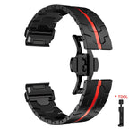 Garmin QuickFit Stainless Steel Strap - Elegant and Durable