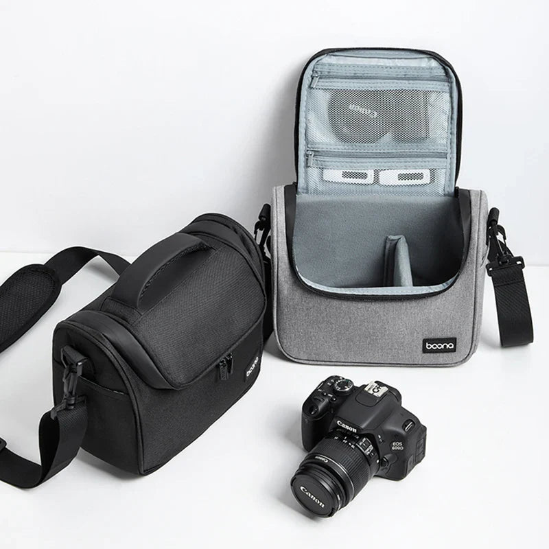 Digital SLR Shoulder Bags Waterproof  Camera Bag Lens Photography Bag for Canon Nikon Sony Micro Single Camera Sleeve Lootquake LLC