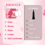 14PCS Nail Glue for Press on Nails for Nail Tips Acrylic Nail Glue Long Lasting Super Strong Nail Glue for Nails Salon Lootquake LLC