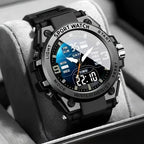 [Men's Digital Chronograph Watch] Multi-sport Chronograph Watch Men's Digital Quartz Watch With Alarm Luminous Date The Ideal Gi