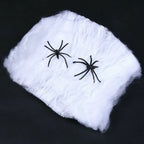 Halloween Decoration Party Accessories Decorations for Events Scream Festa Spider Web Black Outdoor Props Haunted House Spider Lootquake LLC