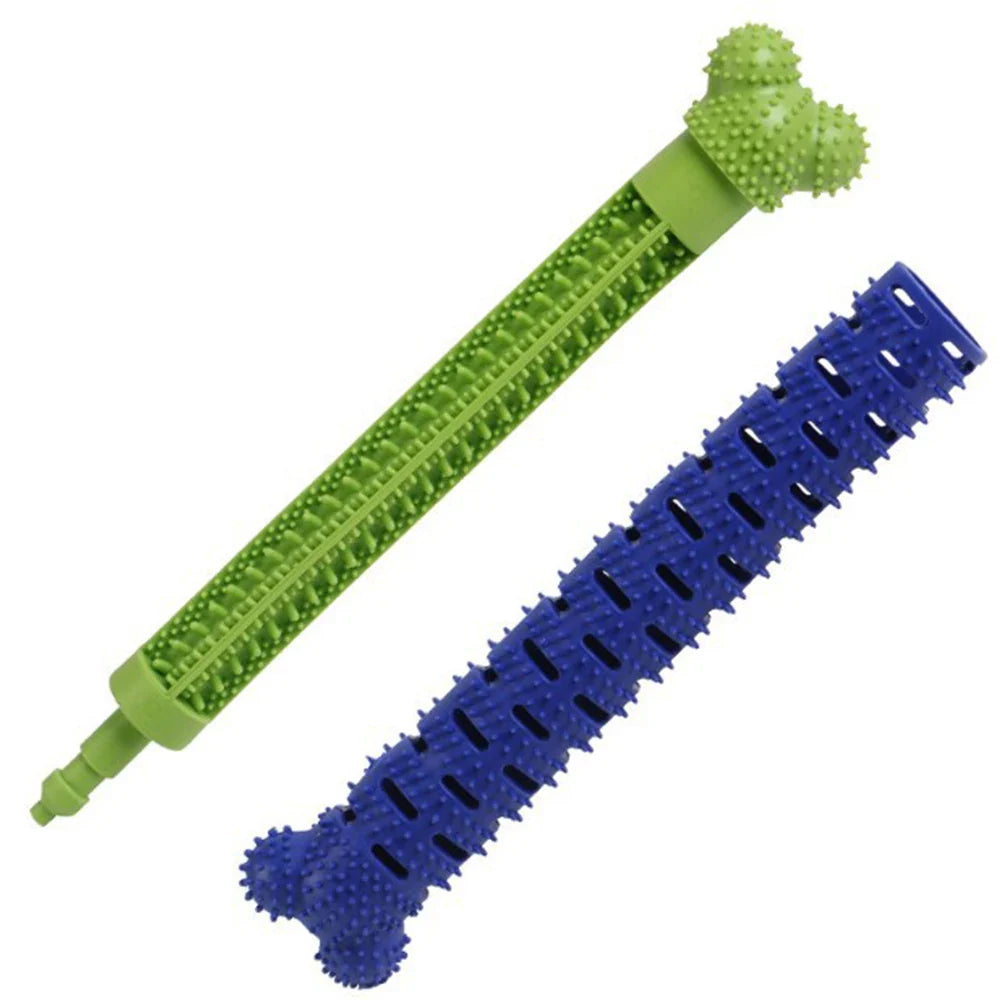 Dog Tooth Grinding Stick Food Grade Cleaning Massager Rubber Tooth Brush Chewing Toy Teeth Cleaning Pet with Slight Bite Force Lootquake LLC
