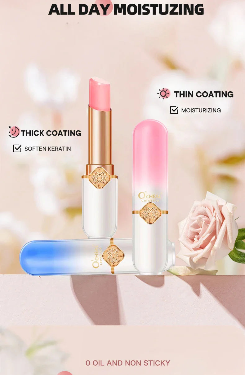 Fruit flavored moisturizing lipstick, neutral and natural, lip care, used to moisturize and prevent dryness, care for lip skin Lootquake LLC