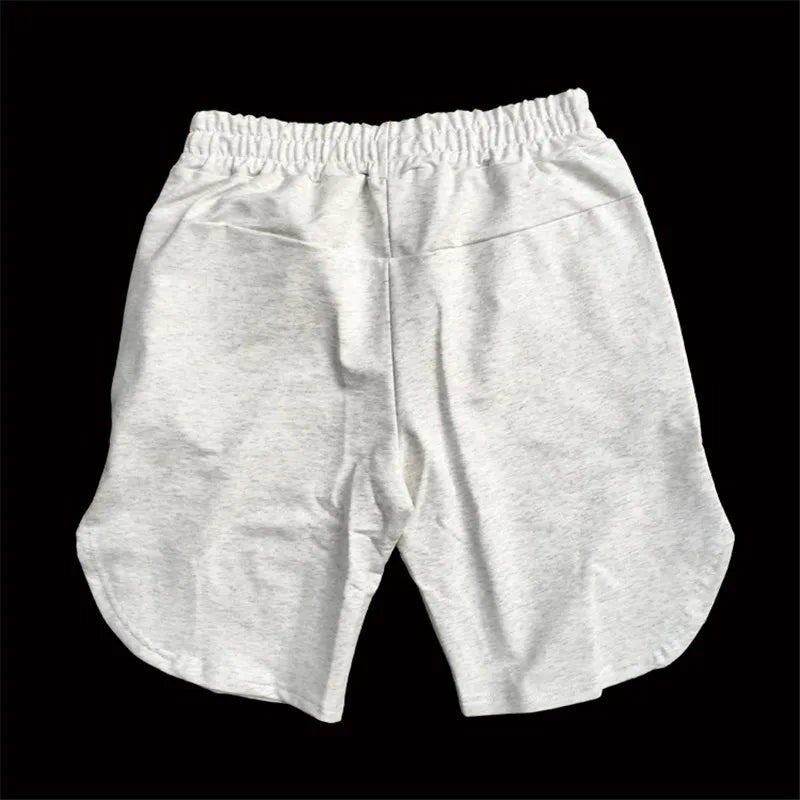 Cotton Casual Shorts Men Gym Fitness Running Sportswear - SJB-DIAMOND ELITES