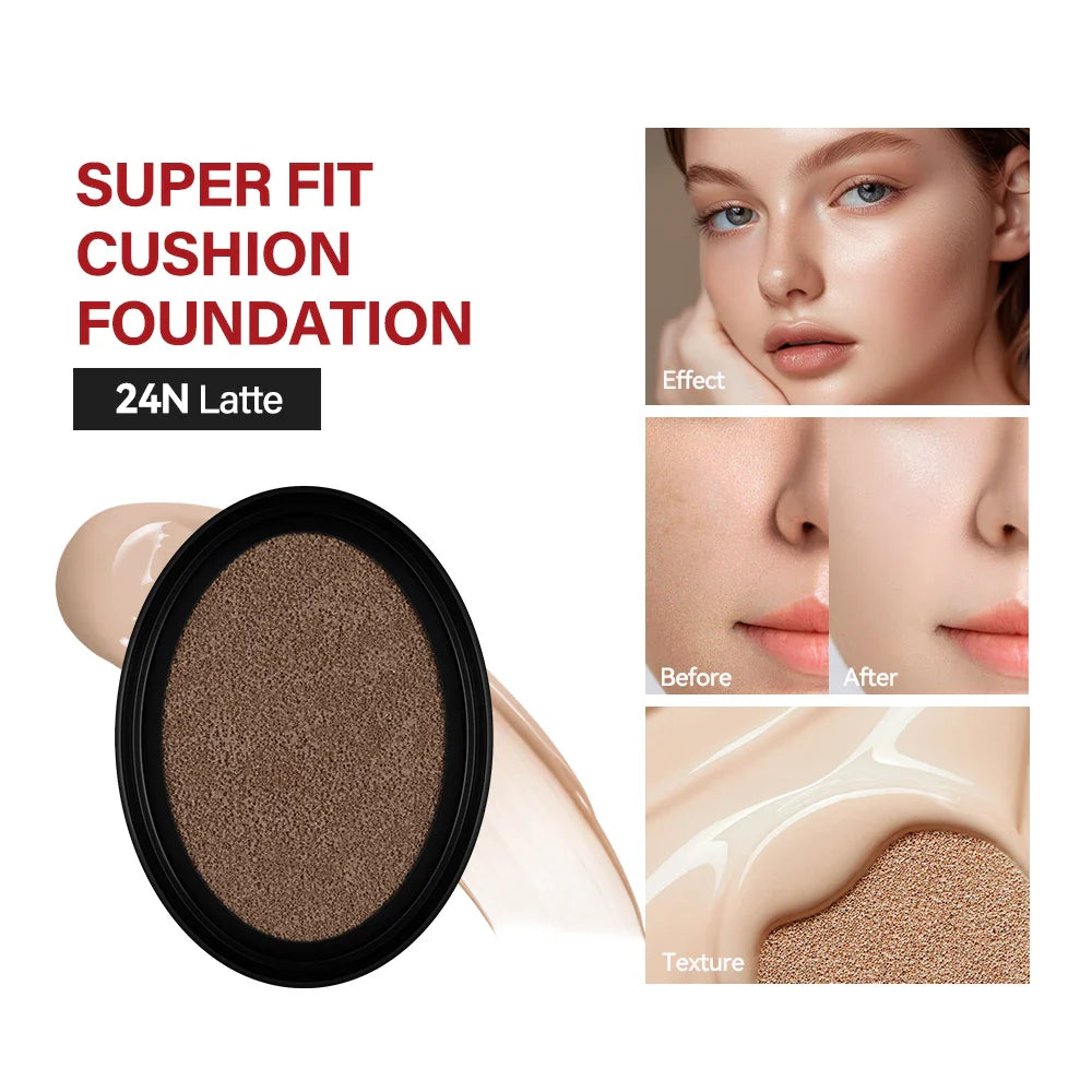 Cushion Foundation Refill Waterproof Covering Foundation Cosmetics Korean Makeup Bb Cream Foundation Tone Up Cream Water Proof Lootquake LLC