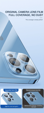 4Pc Camera Lens Protector For iPhone 14 13 12 Pro Max Full Cover Tempered Glass For iPhone 13 12 Mini Camera Protector Lens Film Camera Protective Glass For iphone Stevvex