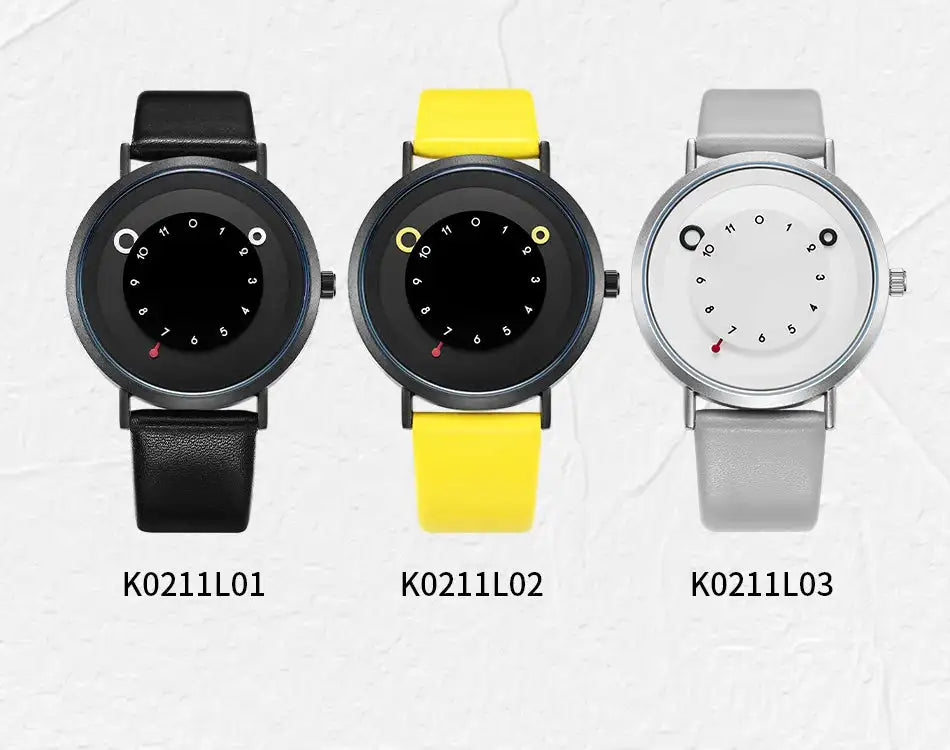 Shengke Women Creative Wristwatch Ladies Watches Yellow Leather Band Best Gifts Wristwatches Clock Montres Femme Reloj Mujer