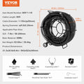SucceBuy Drain Cleaning Cable Professional Sectional Drain Cleaner Cable Hollow Core Sewer Drain Auger Cable  Sink Floor Drain Lootquake LLC