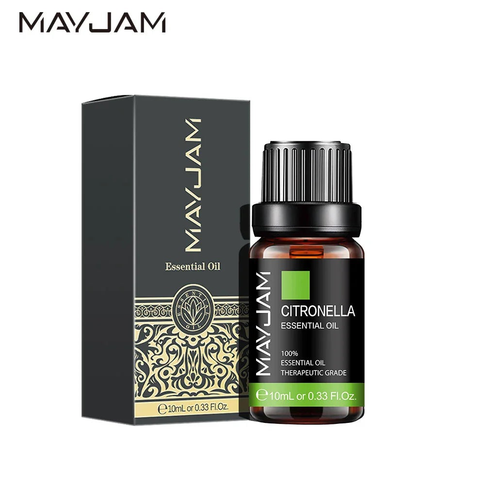 MAYJAM Pure Essential Oils,Massage Oil,Humidifier,Diffuser,Candle Making,Air Freshener Lootquake LLC