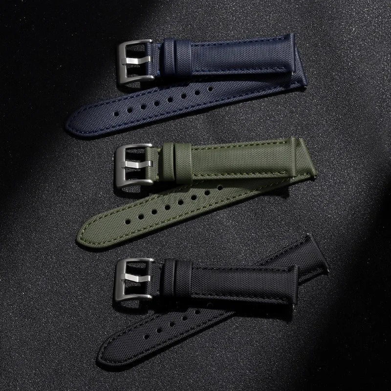 Amazfit Nylon Sailcloth Quick Release Watch Bands - Waterproof Straps