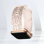 Apple Watch Silicone Strap - Stylish, Engraved Design - SJB-DIAMOND ELITES