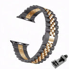Apple Watch Stainless Steel Strap - Elegant Durable Design - SJB-DIAMOND ELITES
