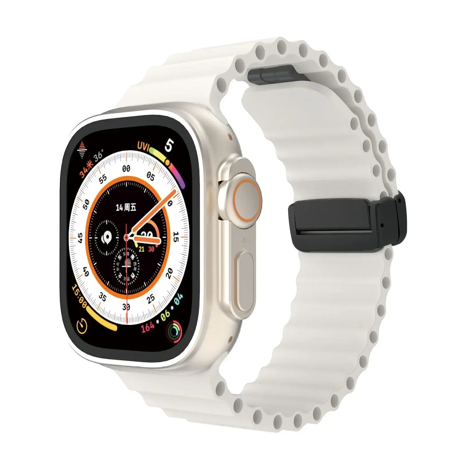 Apple Watch Silicone Strap - Soft Flexible Magnetic Design - SJB-DIAMOND ELITES