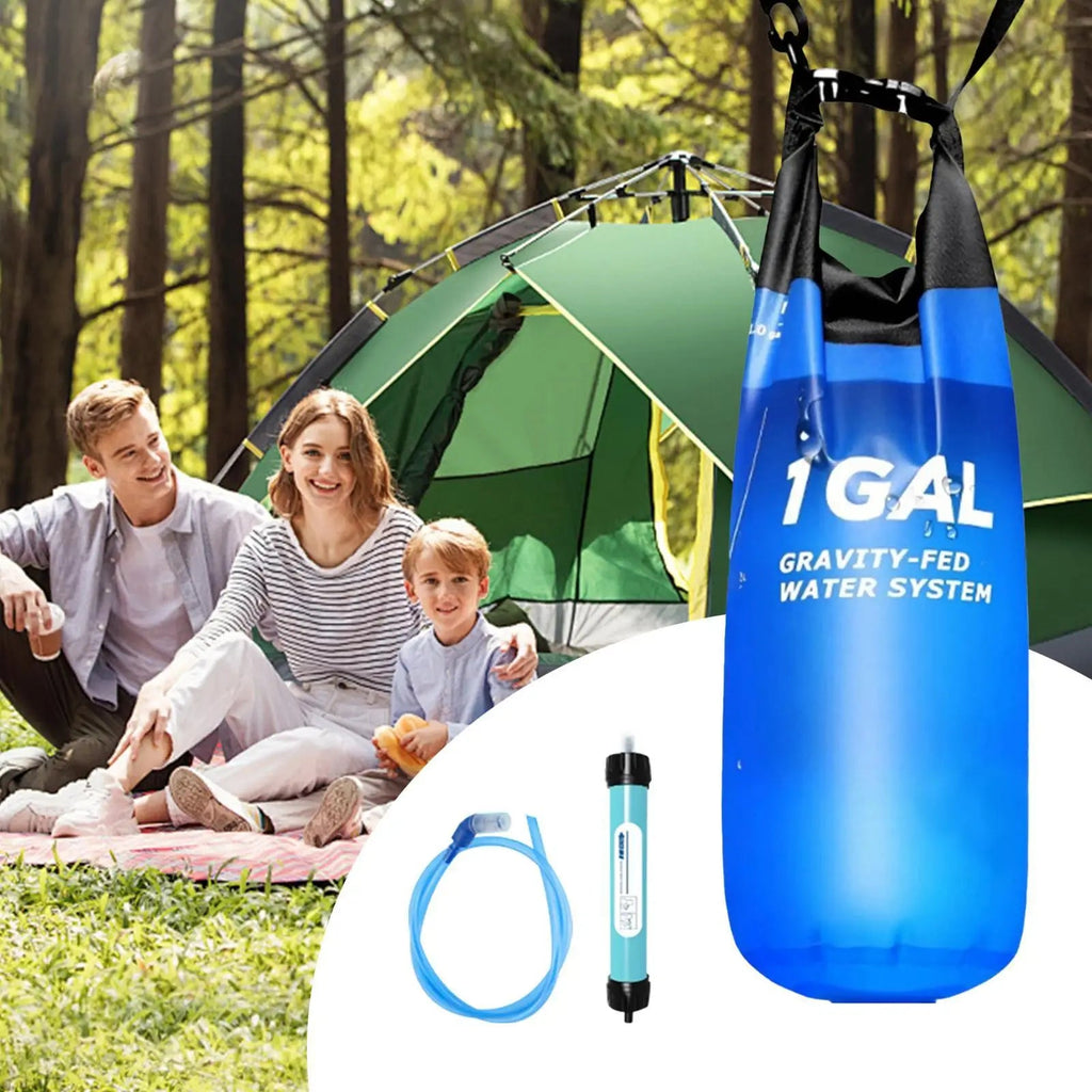 AquaGuard Foldable Filter: Portable Purity & Hydration THRIXINE