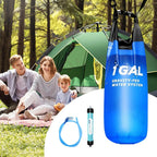 AquaGuard Foldable Filter: Portable Purity & Hydration THRIXINE