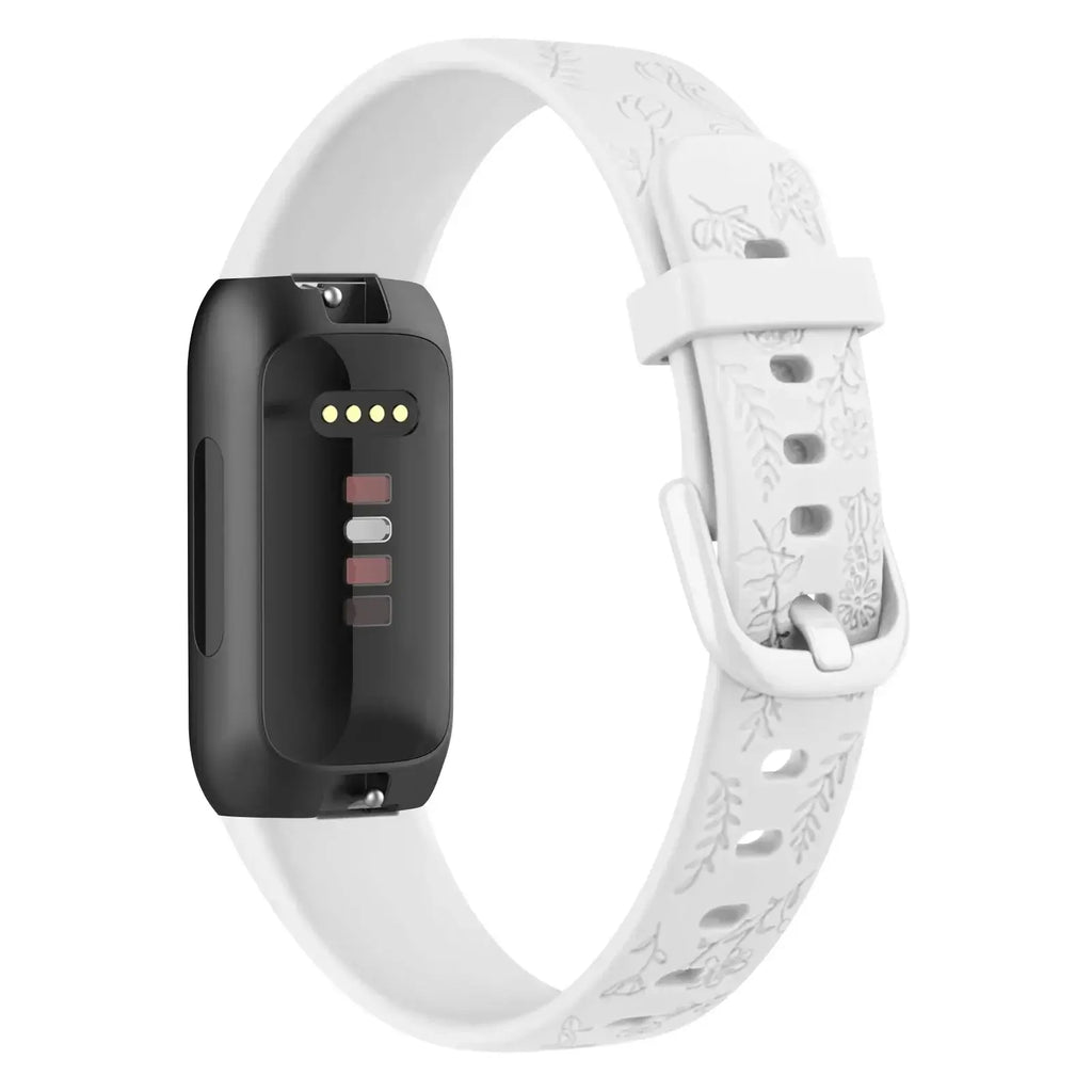 Fitbit Inspire 3 Silicone Band with Designs – Stylish Patterned Strap - SJB-DIAMOND ELITES
