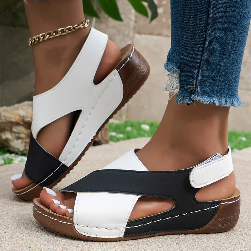 Summer Shoes Sandals Women Breathable Women's Sandals Outdoor Shoes Woman Wedge Sandals Woman Retro Footwear Female Sandal Women Lootquake LLC