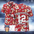 2025 Custom Photo Face Name Hawaiian Shirt Personalized Diy Text Beach Shirt Gift Mens Designer Shirts Customize Club Jersey Lootquake LLC