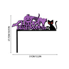 Halloween Door Frame Decoration,bats,pumpkins,spider Webs,door And Window Corner Sign, Halloween Home Decor,corner Stickers