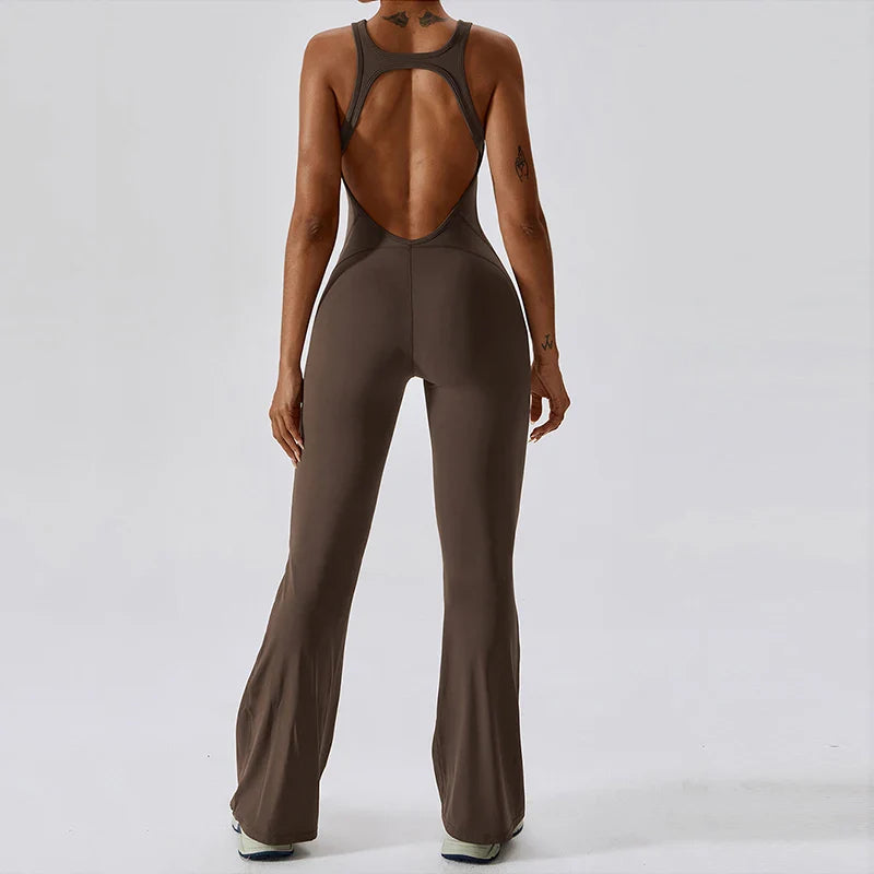 Women Training Workout Bodysuit THRIXINE