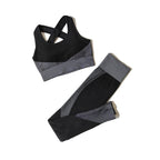 FlexFit Seamless Yoga Set: Comfy, Stylish, Versatile THRIXINE