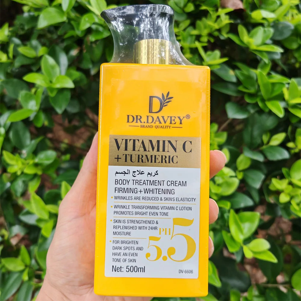 Vitamin C Natural Turmeric Brightening Body Lotion, Reduce Blemish, Acne, Smooth , Glowing & Hydration Cream, For All Skin Types Lootquake LLC
