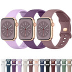 Apple Watch Silicone Band - Soft Flexible Stylish Strap - SJB-DIAMOND ELITES