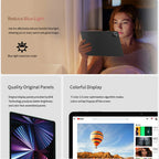 New 5G Pad Pro 10.1-Inch Android Tablet with 8GB RAM, 512GB ROM Octa core Support for calling,  Dual SIM card 8000mAh Battery Lootquake LLC
