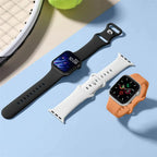 Apple Watch Silicone Band - Soft Waterproof Flexible Strap - SJB-DIAMOND ELITES