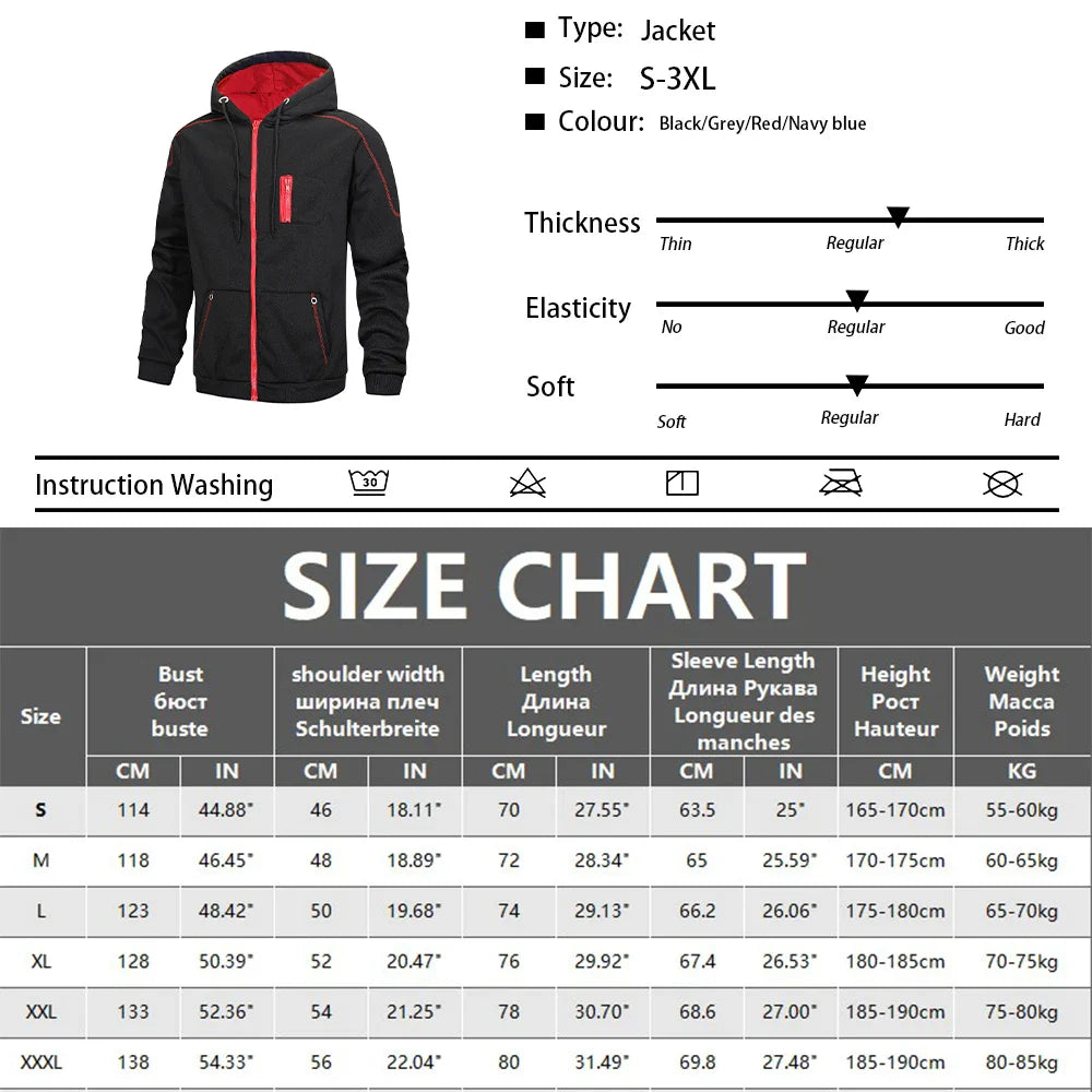 Men's Jacket Cycling Thermal Fleece Windproof Sportswear - SJB-DIAMOND ELITES