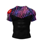Men's Compression Short Sleeve Athletic T-Shirts - SJB-DIAMOND ELITES