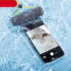 Unique Soft Waterproof Phone Case 7.2inch IPX8 Waterproof Phone Bag For iPhone 13  Waterproof Pouch Diving Surfing Phone Bag Case Cover Adjustable Rope Phone Case Stevvex