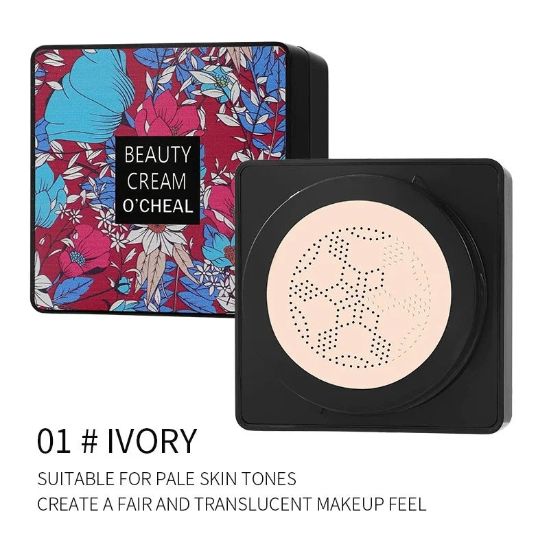 Lightweight Air Cushion Foundation CC Cream Natural Moisturizing Concealer Even Skin Tone Long Lasting Contour Makeup Cosmetics