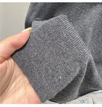 Half High Collar T-shirts Flying Sleeve Design Slim Knitted Sleeveless Top Women Simple Comfortable White T-shirts Summer 2025
