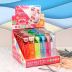6Pcs Fruity Flavor Watery Glossy Lip Gloss Set Clear Lip Gel Hydrating Moisturizing Lip Gloss Women Lips Makeup Wholesale Lootquake LLC
