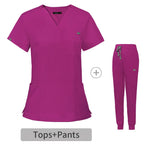 Multicolor Medical Surgery Scrub Set