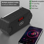Portable Wireless Speaker Bluetooth-compatible Outdoor USB Speakers With FM Radio Receiver AUX TF MP3 Loudspeaker For Phone PC Lootquake LLC