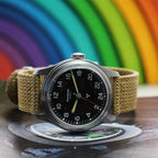 Merkur Retro Watch 50m Skin Diver Watch Vintage 24H Automatic Mechanical Watch  38mm Luminous Waterproof Watch Relogio Masculino