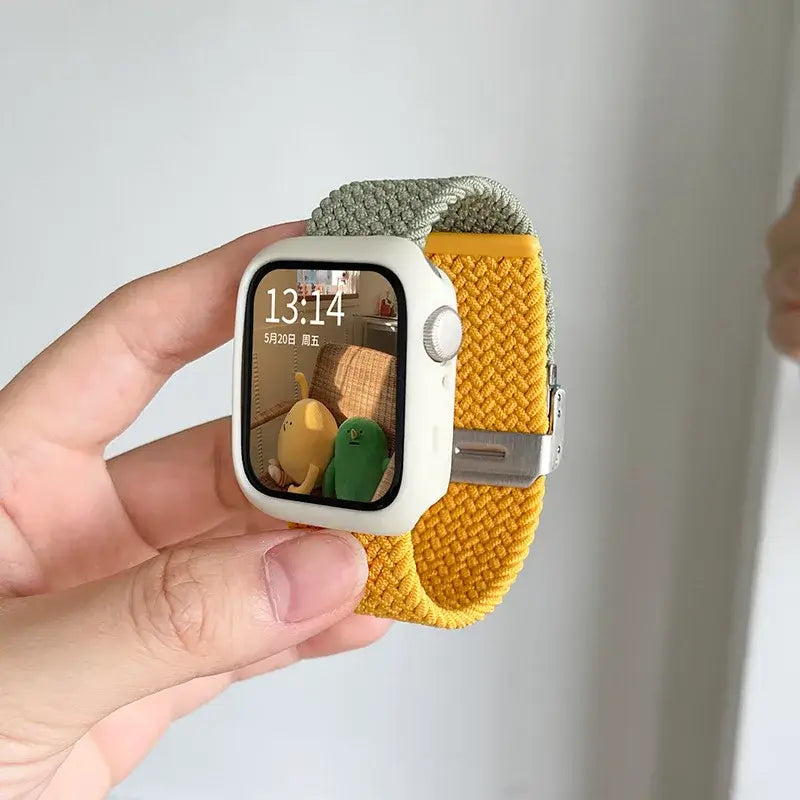 Apple Watch Nylon Strap - Durable Soft Fabric Band - SJB-DIAMOND ELITES