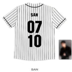 2024 Ateez World Tour TOWARDS THE LIGHT Baseball T-Shirt Men Women Hipster Hip Hop Short Sleeve Baseball Jersey Tee Shirt Homme Lootquake LLC