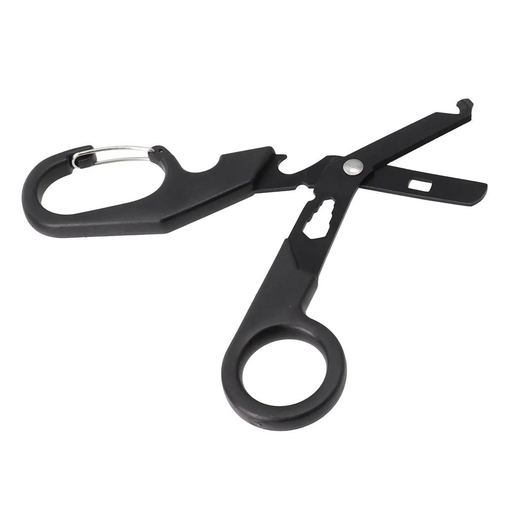 Survivor Shears: All-Black Multi-Use Rescue Tool THRIXINE