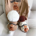 Dog Clothes Dog Costume Pet Clothes Cartoon Bear Pet Shirt  Puppy Clothes Pet Vest Pet Clothes Dog Sport Shirt XS-XXL Lootquake LLC