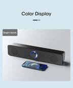 Computer Desktop High-quality Bluetooth Wired Dual-purpose High-volume Microphone Two-in-one Speaker Home Surround Audio System Lootquake LLC