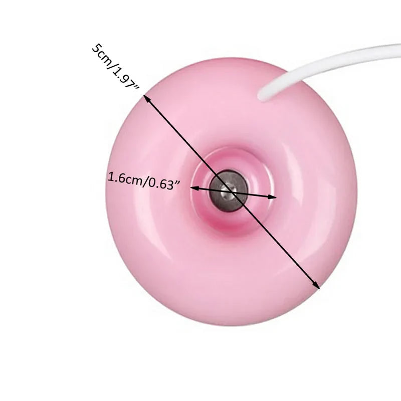 Hot Mini USB Air Humidifier Donuts Purifier Aroma Diffuser Steam For Office Home Lootquake LLC